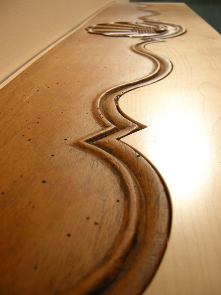 Console en sycomore